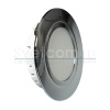 Светильник врезной LED Polus-E, ≈220V/3.2W/130Lm/3000K/120°, Ø70мм, бел.корп., хром