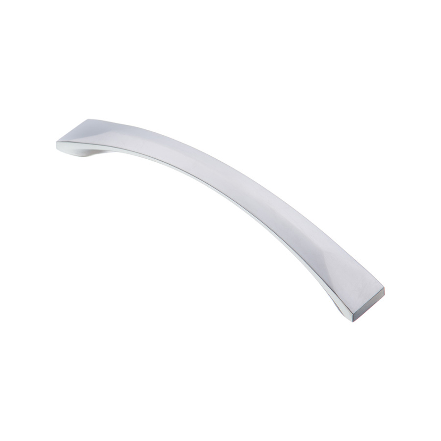 Ручка-скоба, 4011, 128мм, металл, матовый хром