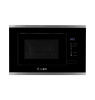 Микроволновая печь BIMO 20.01 IX, черный/нерж. сталь, Lex