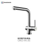Смеситель Koriyama, нержавеющая сталь, нержавеющая сталь
