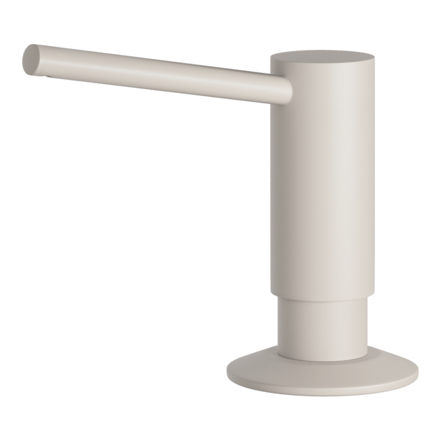 Дозатор для моющего средства OM-02-P-PA, латунь/пастила