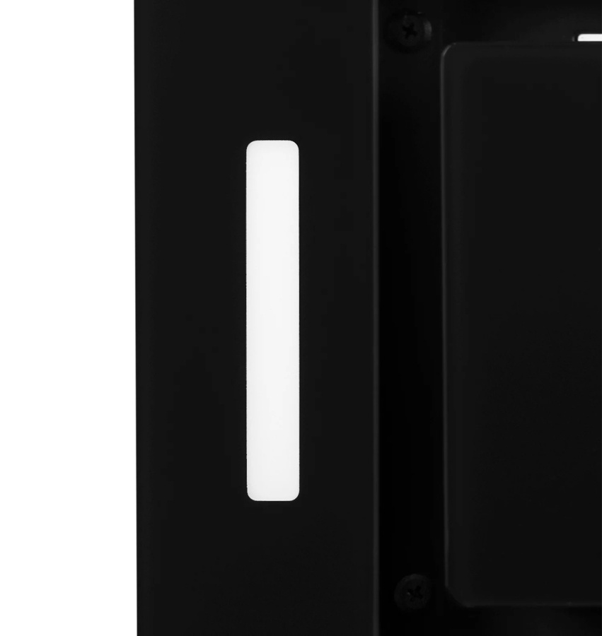 Вытяжка полновстраиваемая GS BLOC G 600 BLACK, 60см, б/угольного фильтра, черный, Lex