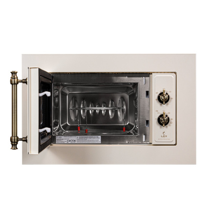 Микроволновая печь BIMO 20.01 C IV LIGHT, белый антик, Lex