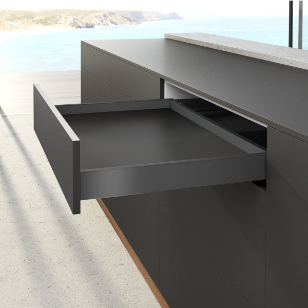 Комплект ящика AvanTech You, H77мм, NL400мм, антрацит