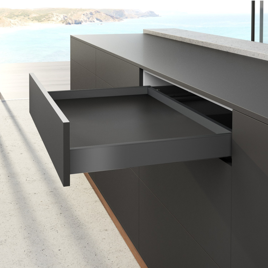 Комплект ящика AvanTech You, H77мм, NL500мм, антрацит