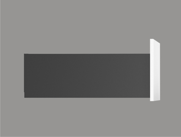 Ящик тонкостенный Nova Tech, L=300мм, H=167мм, темно-серый, HISSEN