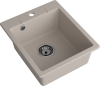 Мойка GranFest URBAN 242, 420х490 мм, песочный