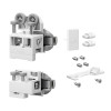 Комплект фурнитуры WingLine L, 12кг, самозакрывание, с ниж. напр. элементом, белый, правый