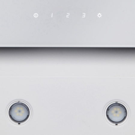 Вытяжка наклонная Colibri Tech White, 50 см, без угольн. фильтра, белый, Konigin