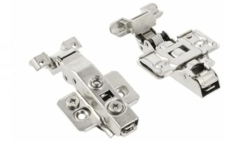 GTV Петля Silento Pro накладная, для алюм. рамок, с клипом, с планкой 0мм, доводчик 2way, БЕЗ еврошур