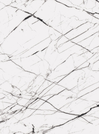 P174, фасад, 18мм, мрамор белый