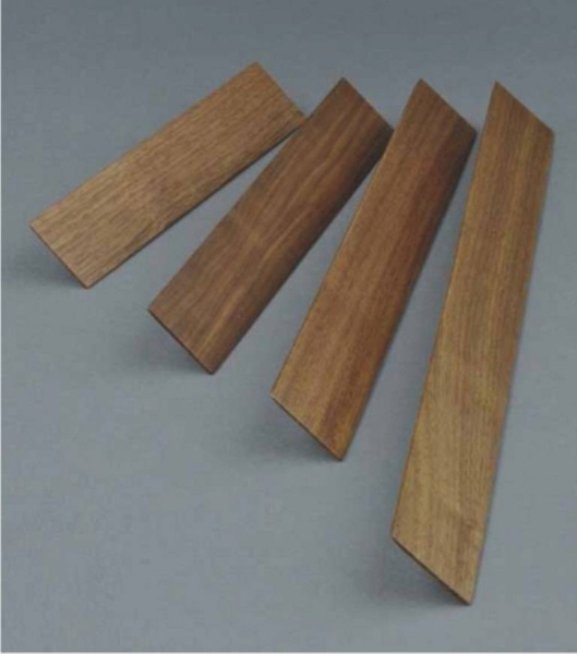 Ручка-скоба, Chiselle 160, 250х37х13мм, орех