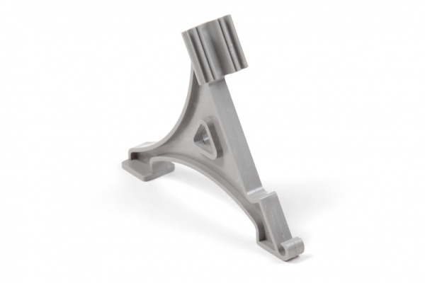 Кронштейн сетчатой полки, пластик, белый