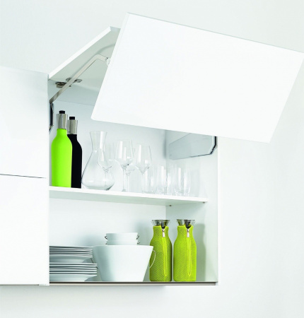 Подъемник ФриФолд шорт (F1fs), Ш=250-1200мм, В=650-730мм, 2,0-3,5кг, без крышек и петель