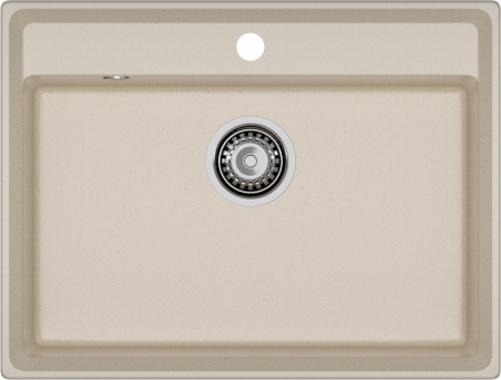 Мойка GranFest LEVEL 660, 660х500 мм, кашемир