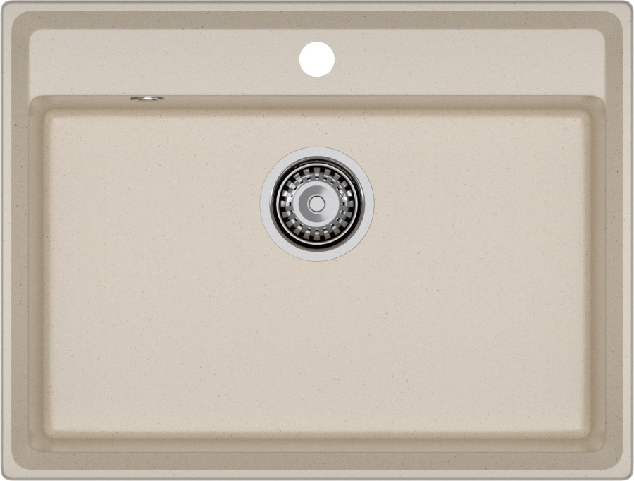 Мойка GranFest LEVEL 660, 660х500 мм, кашемир