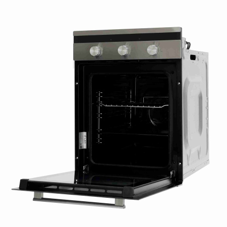 Духовой шкаф EDM 4570 IX, 45 см, стекло/нерж. сталь, черный/нерж. сталь, Lex