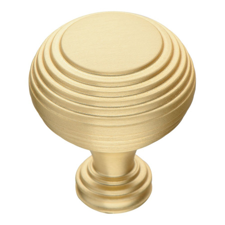 Ручка-кнопка, 1937 0032 BB, d=32мм, металл, матовое золото