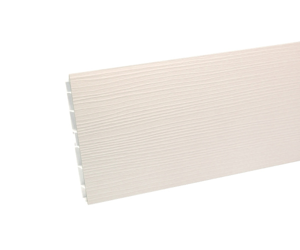 Цоколь пластиковый, h=100мм, L=4000мм, пластик, дуб мелинга белая, Россия