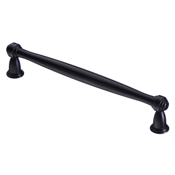 Ручка-скоба, 110, 160мм, металл, античный черный