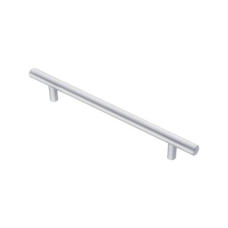 Ручка-рейлинг, матовый хром, d=10мм, 160/220мм, CMF