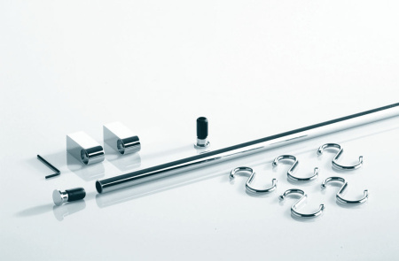 Комплект рейлинга Линеро Классик, на 600мм, хром, Kessebohmer