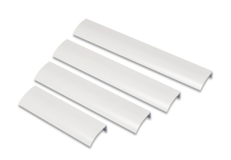 Ручка-профиль, CA4, 256мм, металл, белый