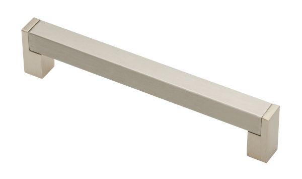 Ручка-скоба, UZ-334, 160мм, металл, инокс