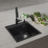 Мойка Rivelato TESORO 455-R, 450х510х200мм, антрацит
