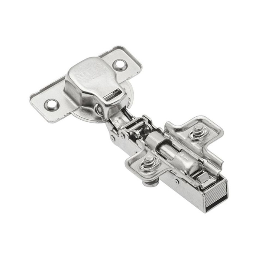 GTV Петля накладная, с планкой 0мм, с доводчиком, с еврошурупом, 45мм