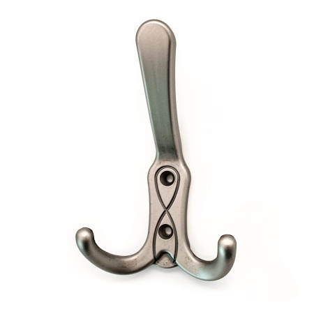 Крючок, WR43-G11, трехрожковый, патинированный никель, Gamet