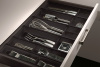 Лоток для столовых приборов, 495х473х55мм, в шкаф 600мм, черный, Blum