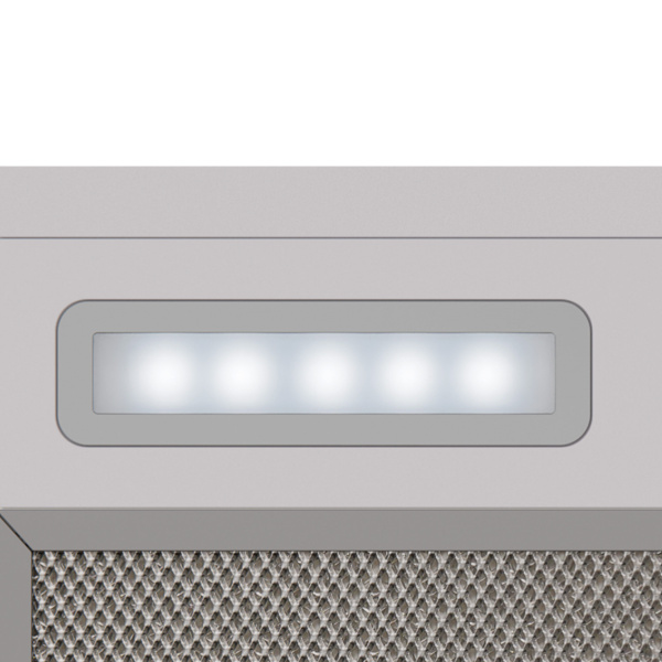 Вытяжка полновстраиваемая HYPER 600 LIGHT WH, 60см, б/угольного фильтра, белый, Lex