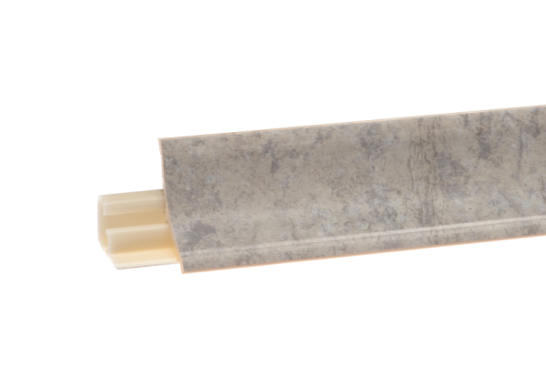 Плинтус LB-23, неолит серый, 3000мм