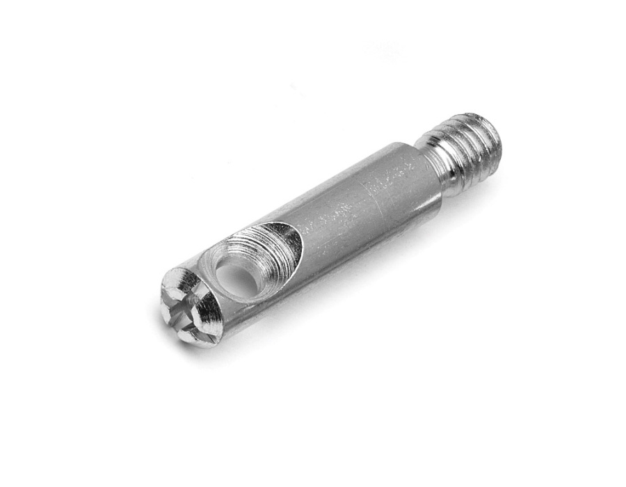 Коническая стяжка БОЛТ, M6, d=10мм, L=35мм, металл, Permo