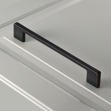 Ручка-скоба, UZ-819, 160мм, металл, античная медь