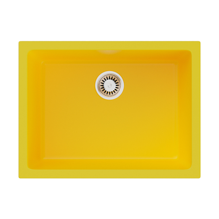 Мойка Okinoshima 61-U/I-SL, Natceramic/sicilian lemon