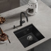 Мойка Rivelato LINO 454-R, 450х440х200мм, антрацит