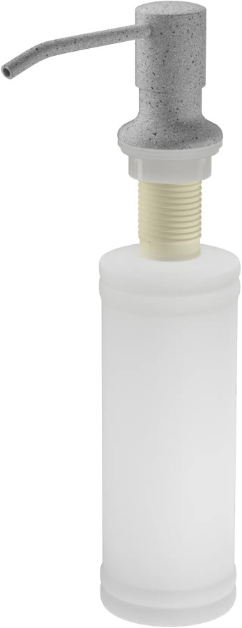 Дозатор GranFest 002, круглый, 320 мл, серый