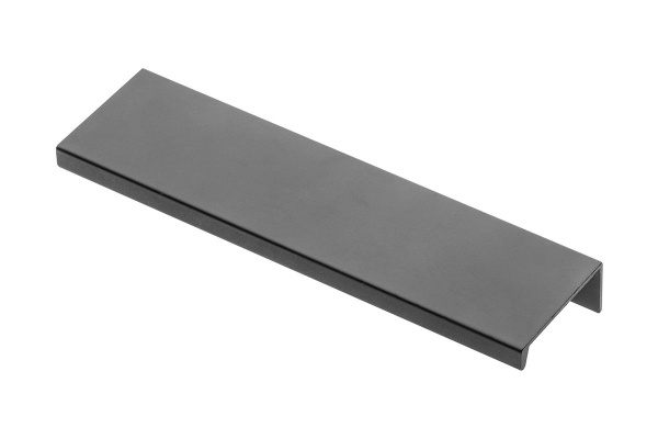 Ручка торцевая, HEXI, 192/225мм, металл, черный матовый, GTV