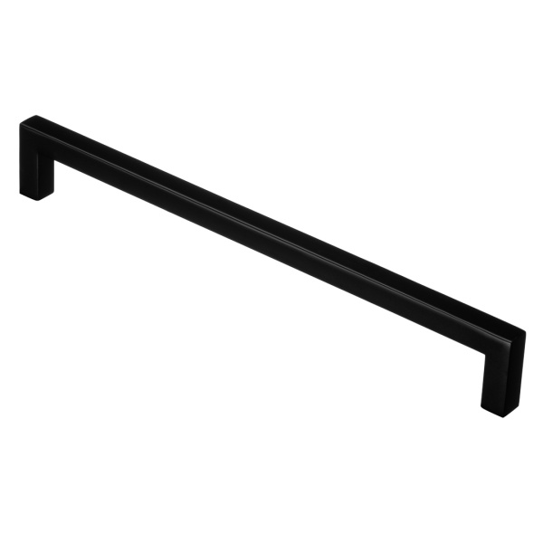 Ручка-скоба, 4115, 192мм, металл, черный матовый