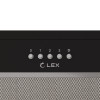 Вытяжка полновстраиваемая HYPER 600 LIGHT BL, 60см, б/угольного фильтра, черный, Lex