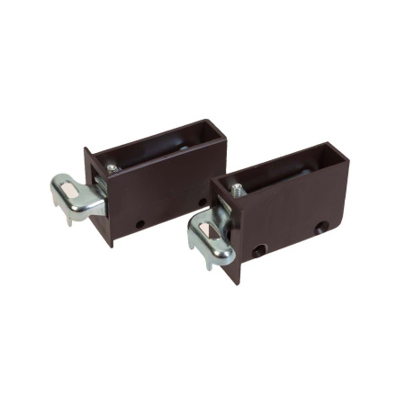 Крепление с регулировкой, коричневое левое