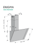 Вытяжка наклонная Enigma Black, 60 см, без угольн. фильтра, черный, Konigin