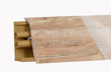 Плинтус LB-38, L=3000мм, дуб Аляска, Россия