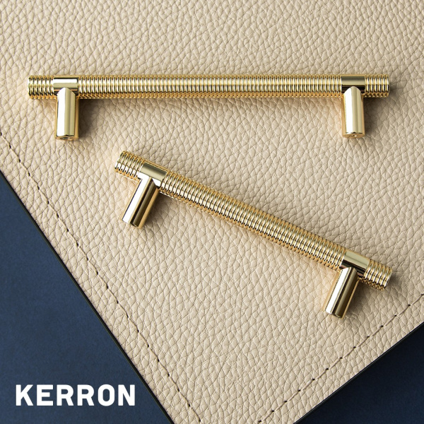 Ручка-скоба, 7230, 96мм, металл, золото