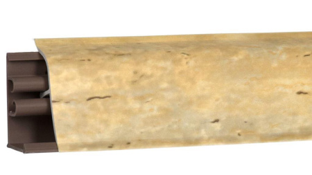 Плинтус LB-38, L=3000мм, травертин римский