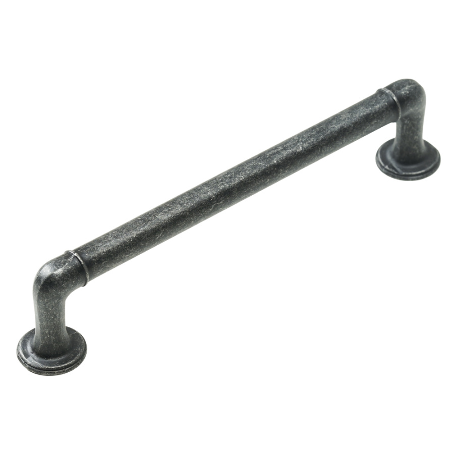 Ручка-скоба, 237, 96мм, металл, античное серебро