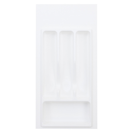Вкладыш на 300мм для кухонных принадлежностей, 391-490х205-240мм, белый, Volpato
