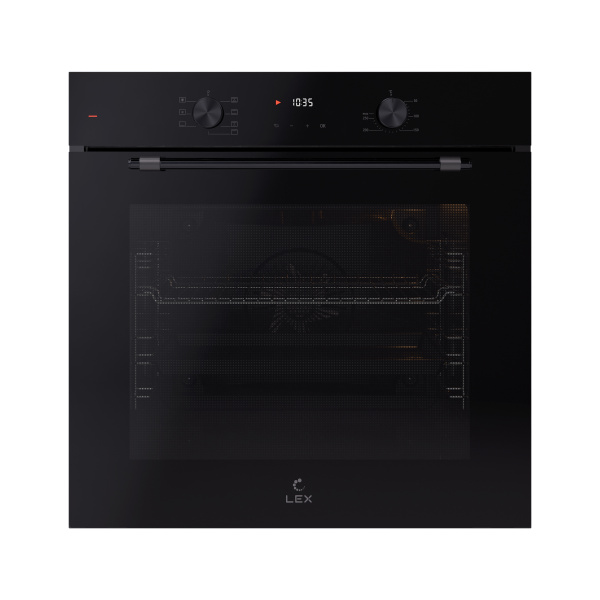 Духовой шкаф EDP 671 BBL MAX, 60 см, стекло, черный, Lex